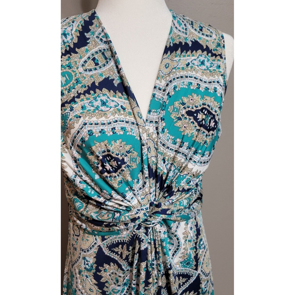 Soft Surroundings Paisley Knotted Maxi Dress - Picture 4 of 6